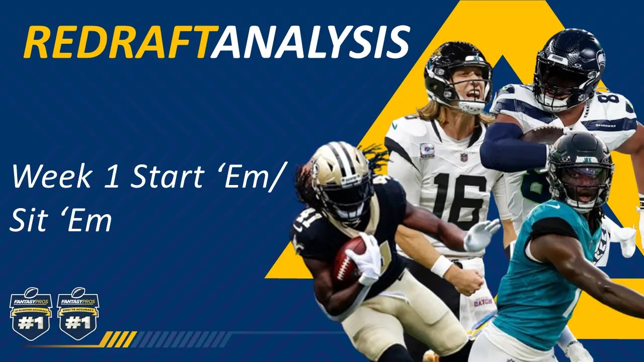 2024 Week 1 Start 'Em Sit 'Em King Fantasy Sports(04)
