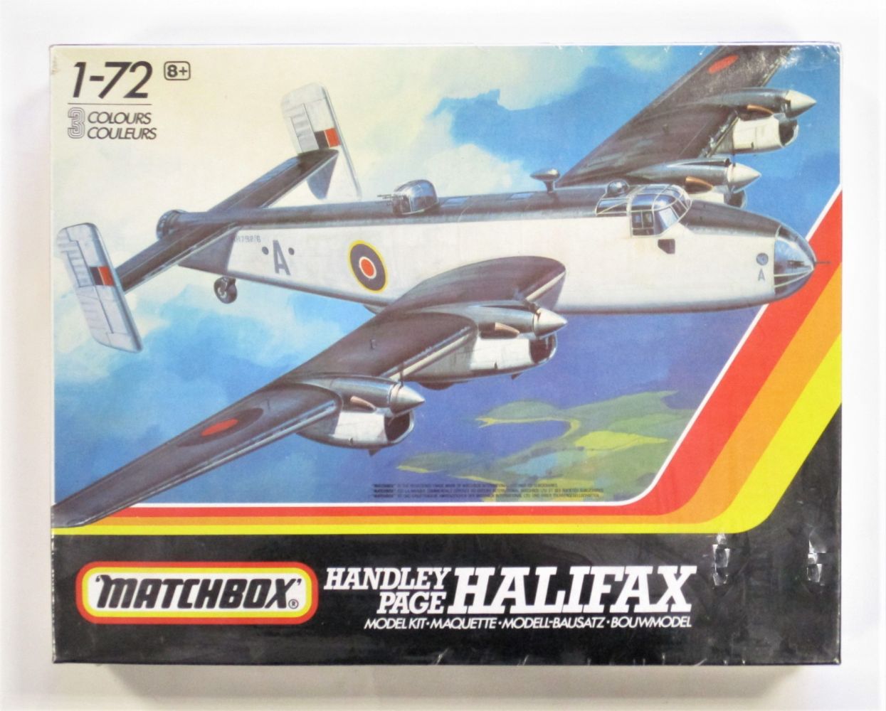 MATCHBOX 1/72 PK604 HANDLEY PAGE HALIFAX B.Mk.I/II Model Kit