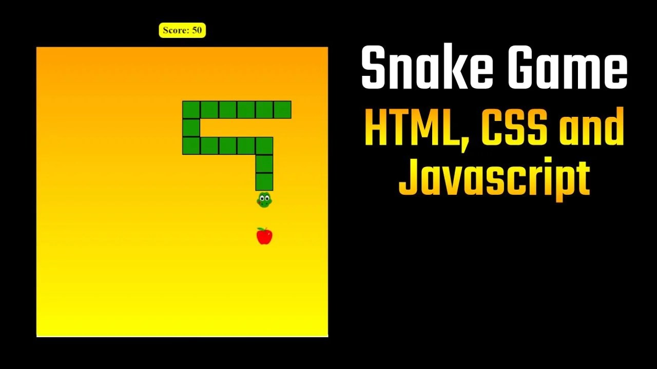 Build Snake Game using HTML, CSS and JavaScript King of JavaScript