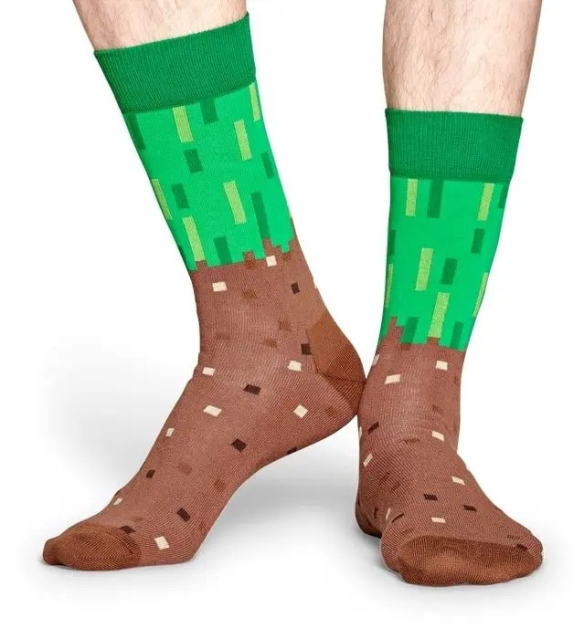 Happy Socks Minecraft Sok Groen Heren & Dames kopen?