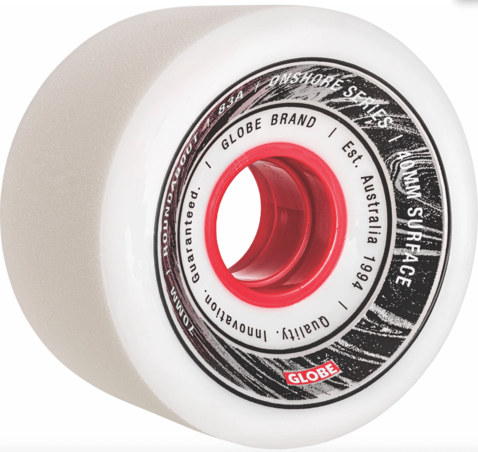 GLOBE SKATEBOARD WHEEL Roundabout offshore 70MM 83A SOFT CRUISER WHEEL