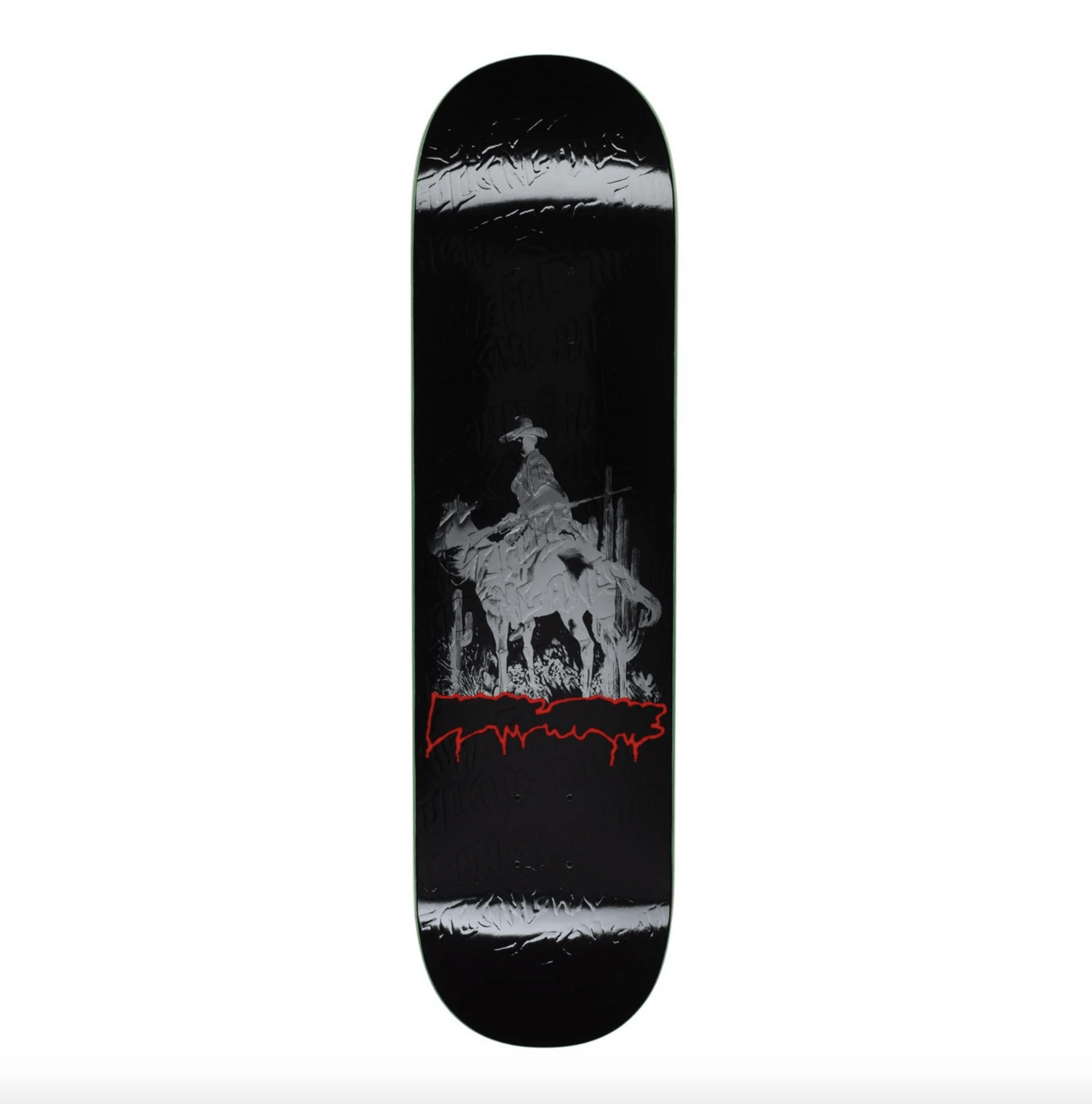 FA 8.18" Skateboard Deck COWBOY NAK BLACK 31.73" long 14" WB. F*CKING
