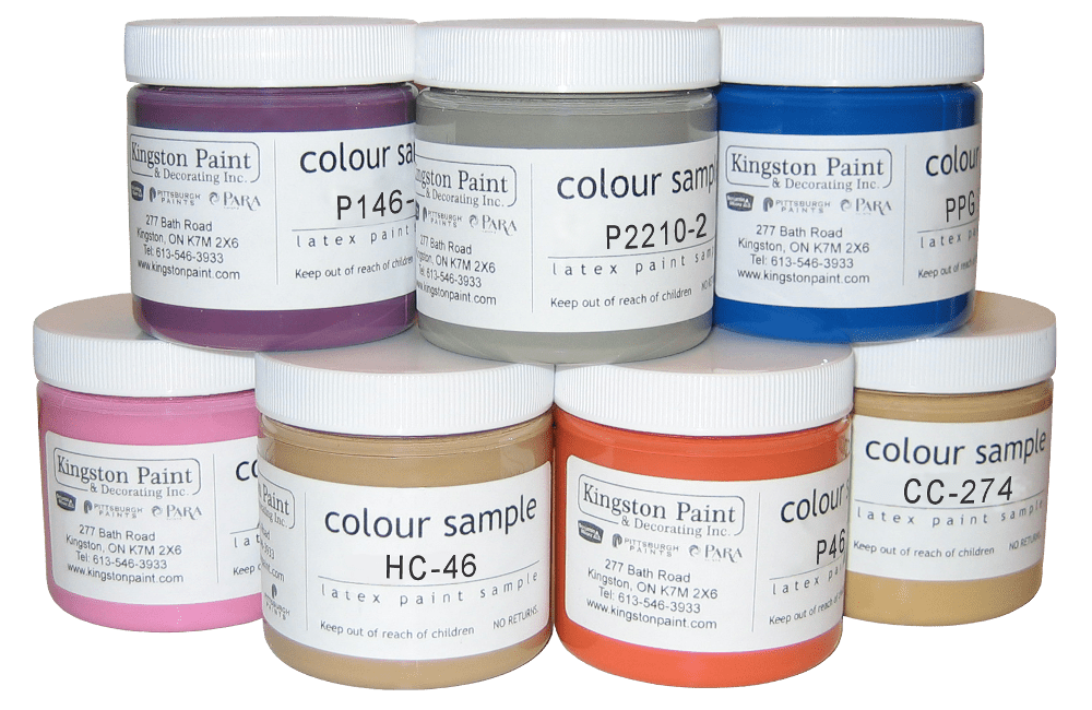 Paint Colour Samples Kingston Paint & Decorating