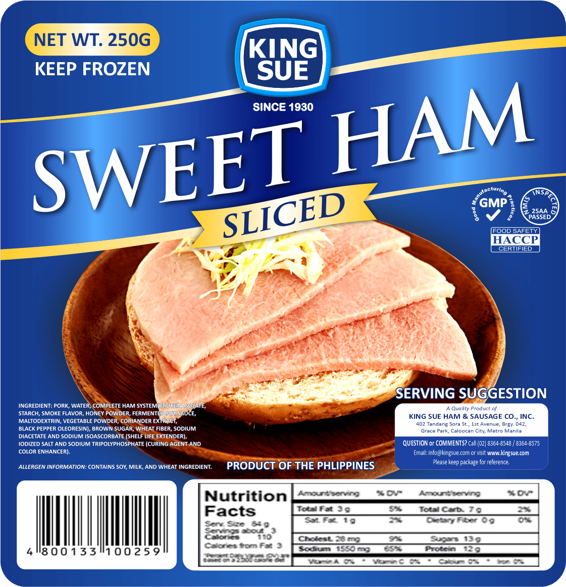 Home King Sue Taste Fit For A King!