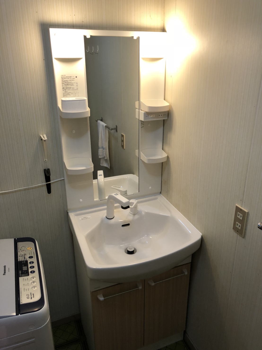 2018/5/16 トイレ・洗面台設置 由良町