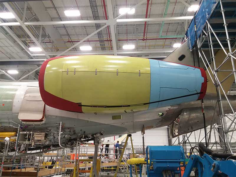 Aircraft Engine "nacelle" covers Kinnear Upholstery Inc.