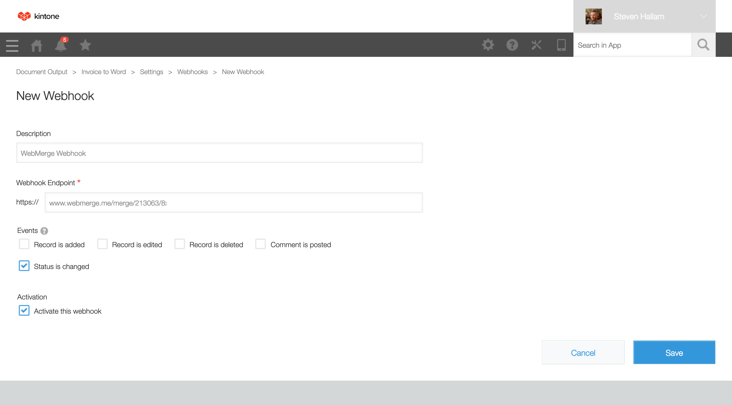 Set Up Kintone Integration with Formstack Documents Kintone Kintone