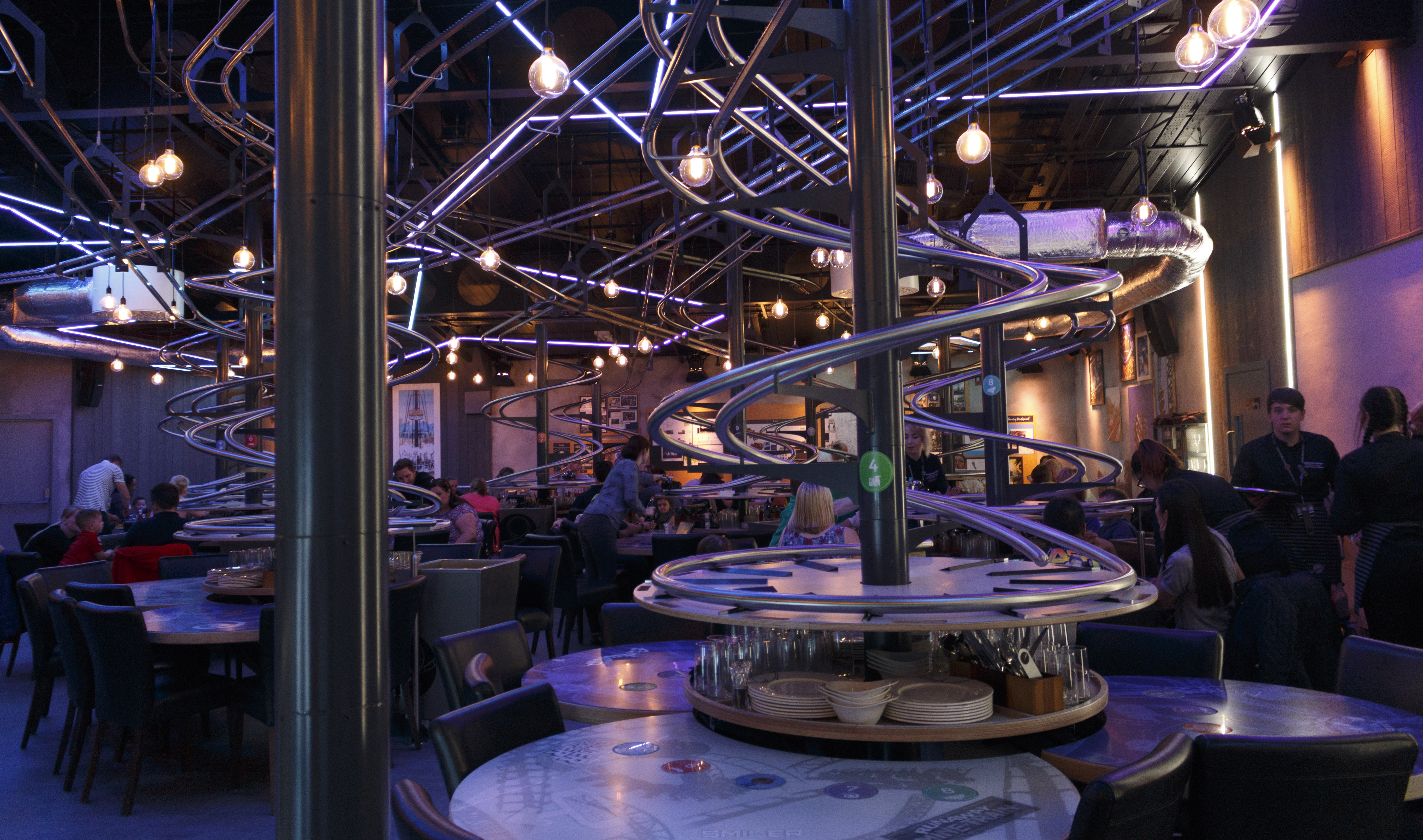Review Rollercoaster Restaurant at Alton Towers Kip Hakes
