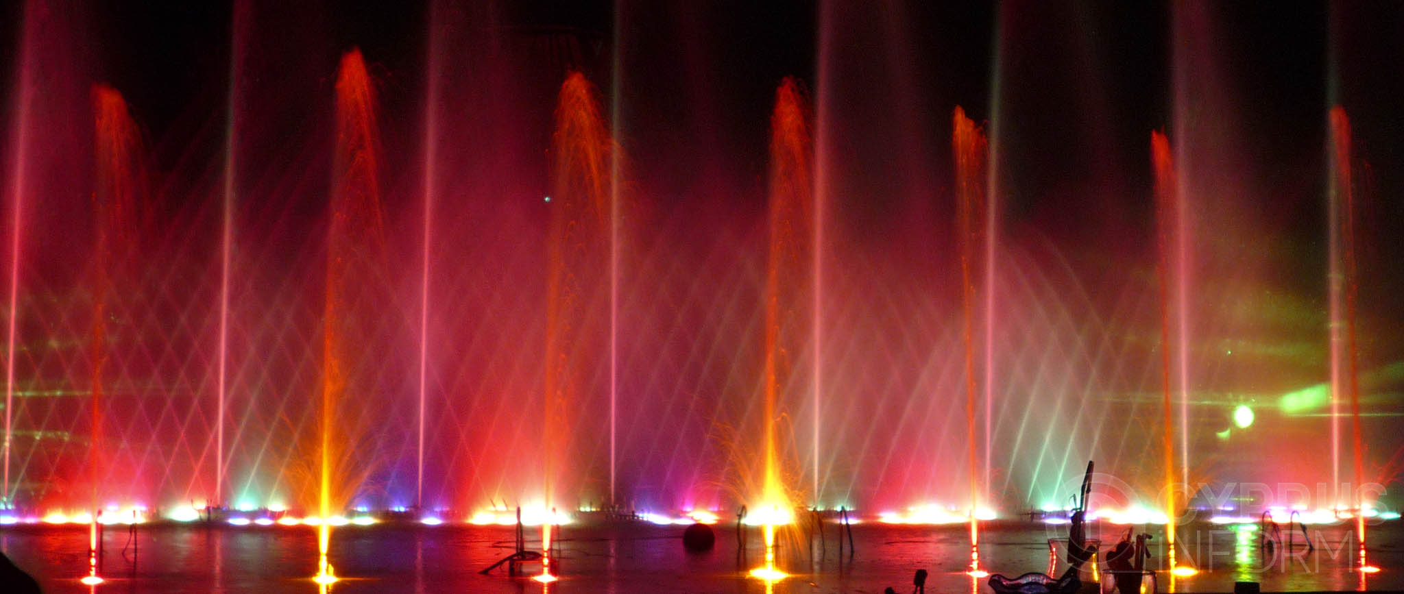Dancing fountains in Protaras Online Journal Cyprus Inform Cyprus
