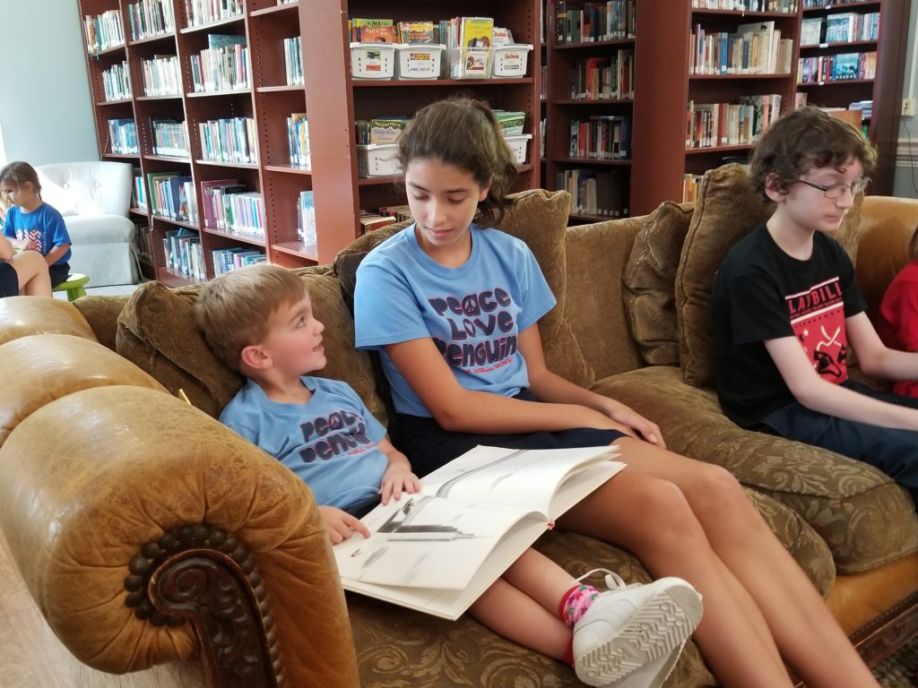 Reading Buddies Kirby Hall School