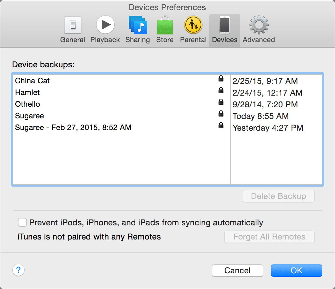 How To Save Multiple iOS Device Backups in iTunes Kirkville