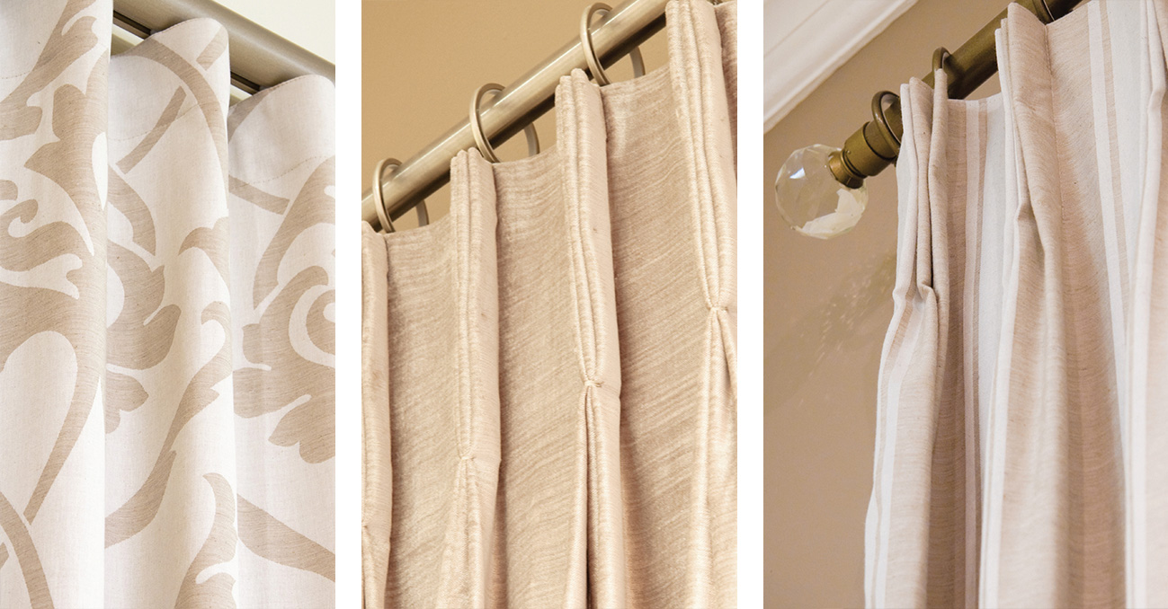 Rufflette, Curtain suspension, window decoration, interior design