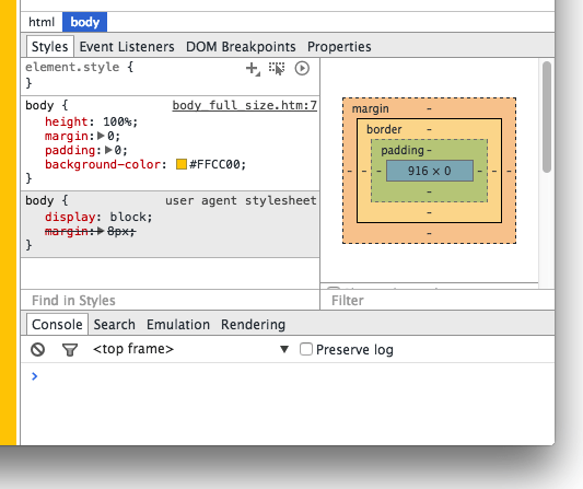 Make Take Up 100 of the Browser Height