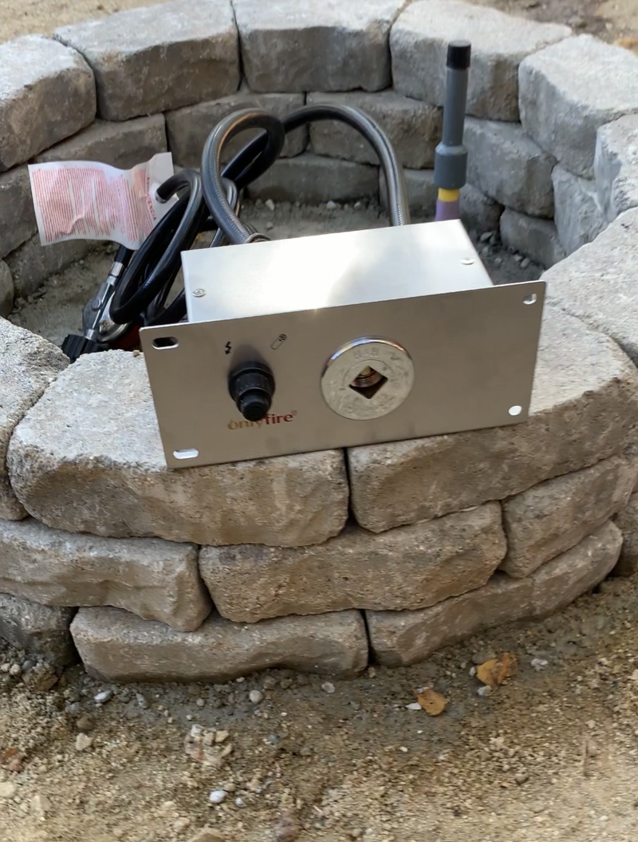 DIY Propane Fire-Pit - Kismet House