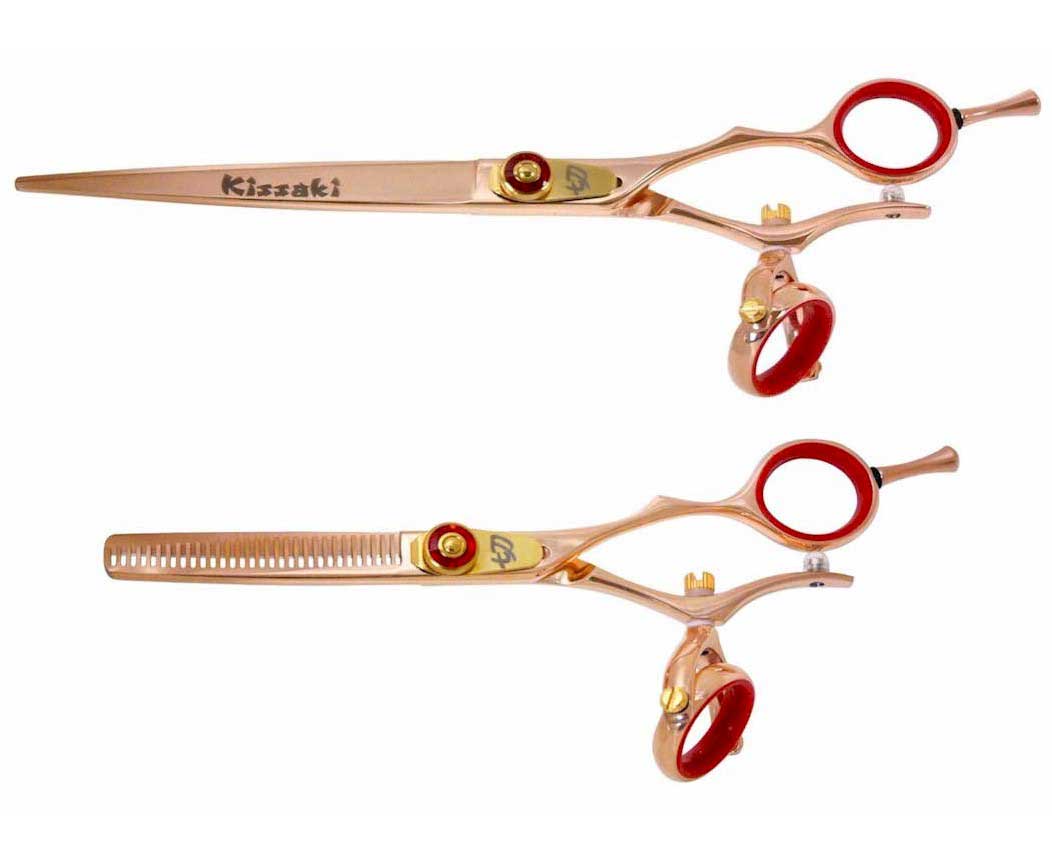 Sakura 5.5" Damascus Steel Hair Cutting Scissors Shears