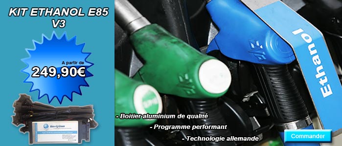 EcoSystem Kit Ethanol E85 Economiseur de carburant Kit