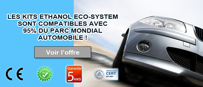 EcoSystem Kit Ethanol E85 Economiseur de carburant Kit