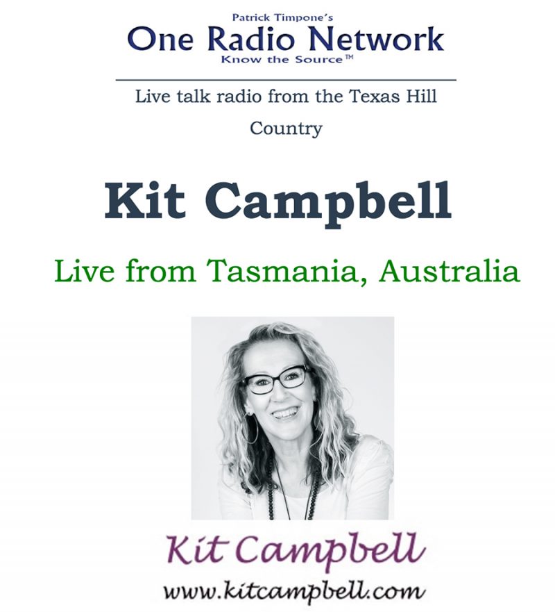 Radio interview with Patrick Timpone Radio One Network Kit Campbell