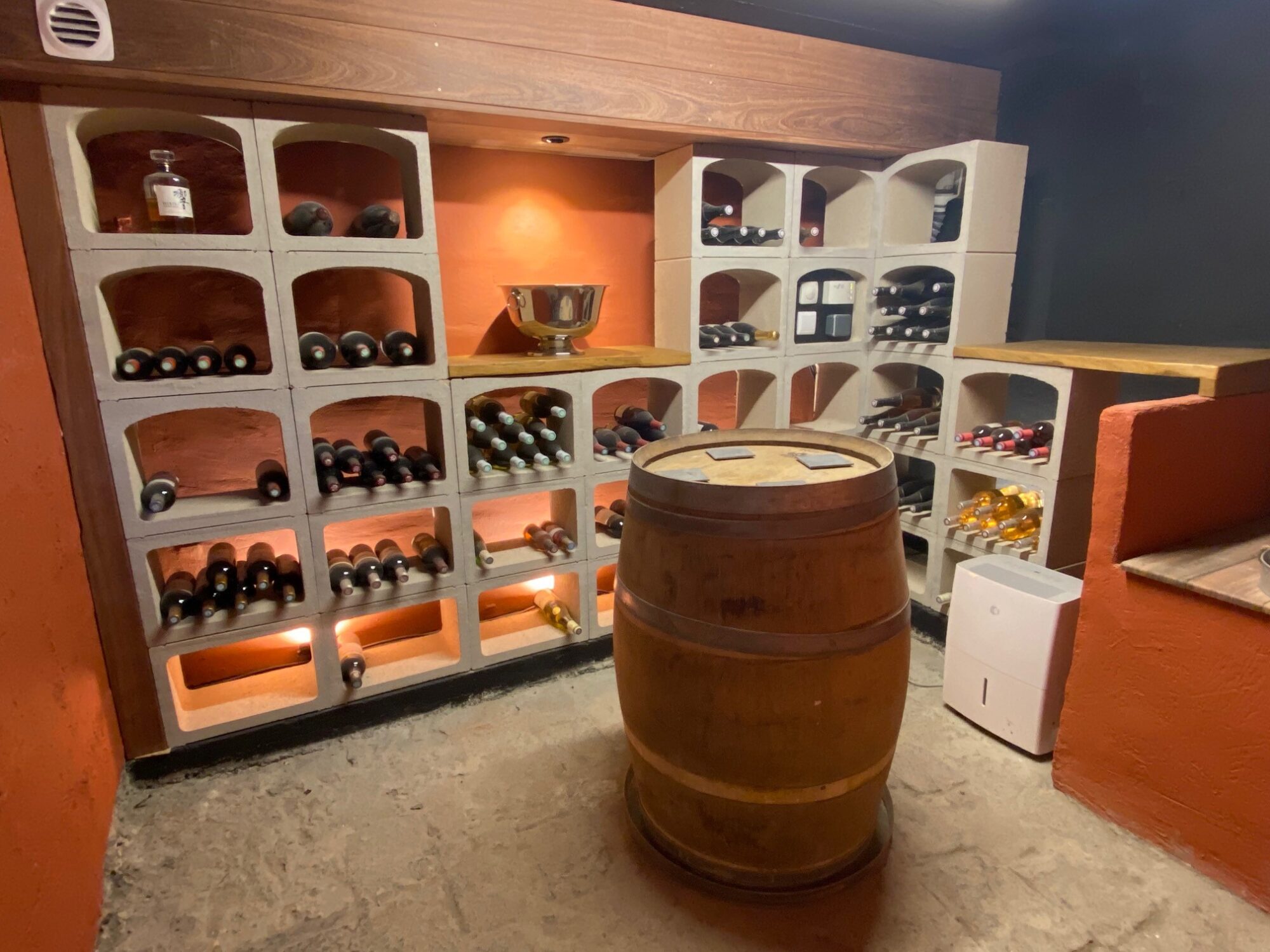 Rangement bouteille de vin pour cave