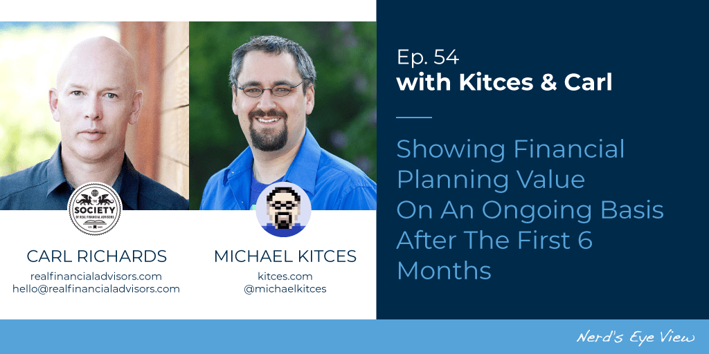 Showing Financial Planning Value On An Ongoing Basis