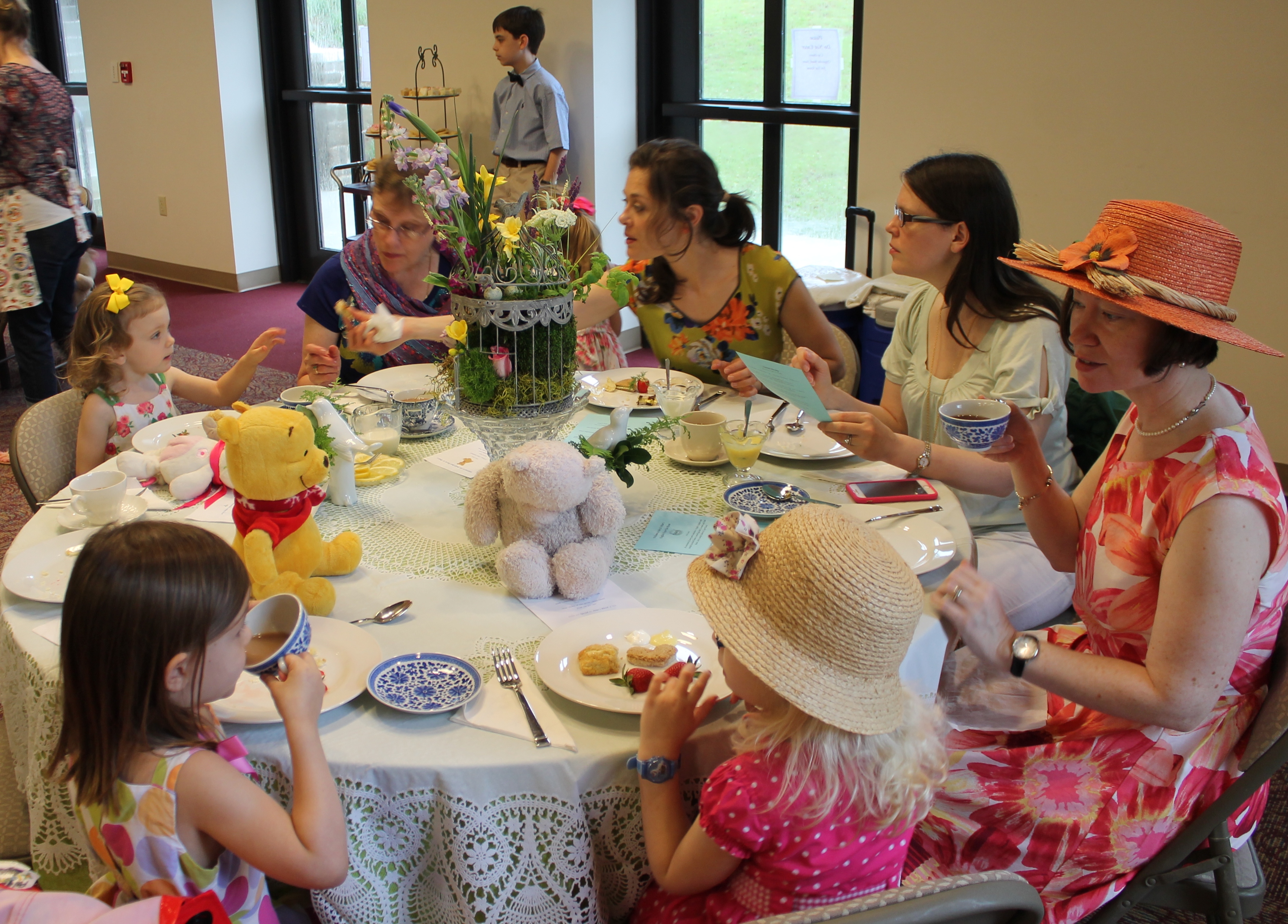 English Fayre Tea Room Reservation 11am April 30, 2016 Teddy Bear Tea (for guests age 10