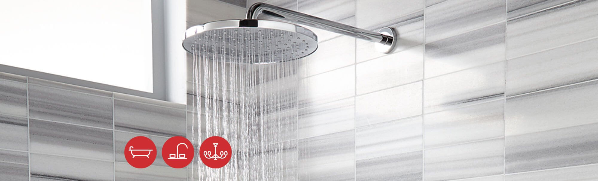Lowflow Showerheads from Kitchen & Bath Classics