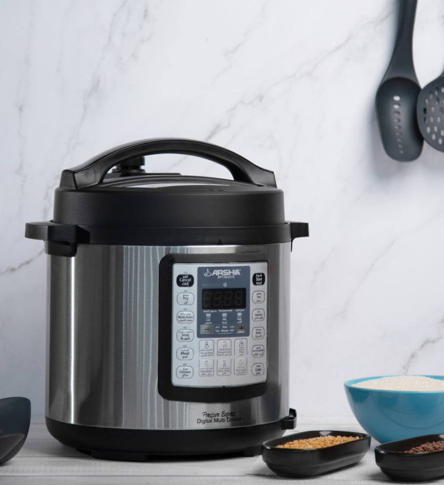 ARSHIA 6L Digital Pressure Cooker Kitchen And Beyond