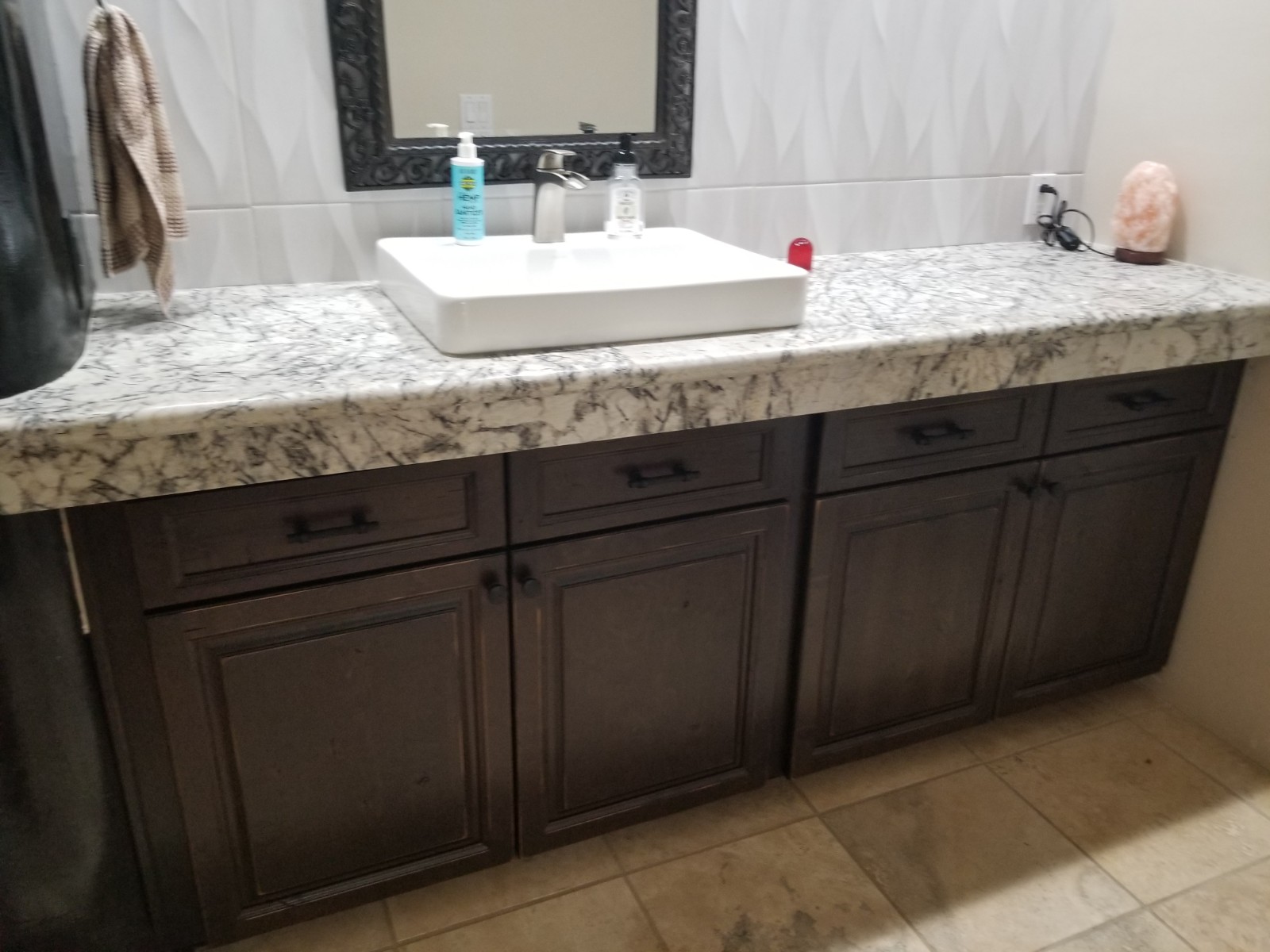 AFTER 8 Fountain Hills Kitchen Reface Bathroom Vanity Knotty