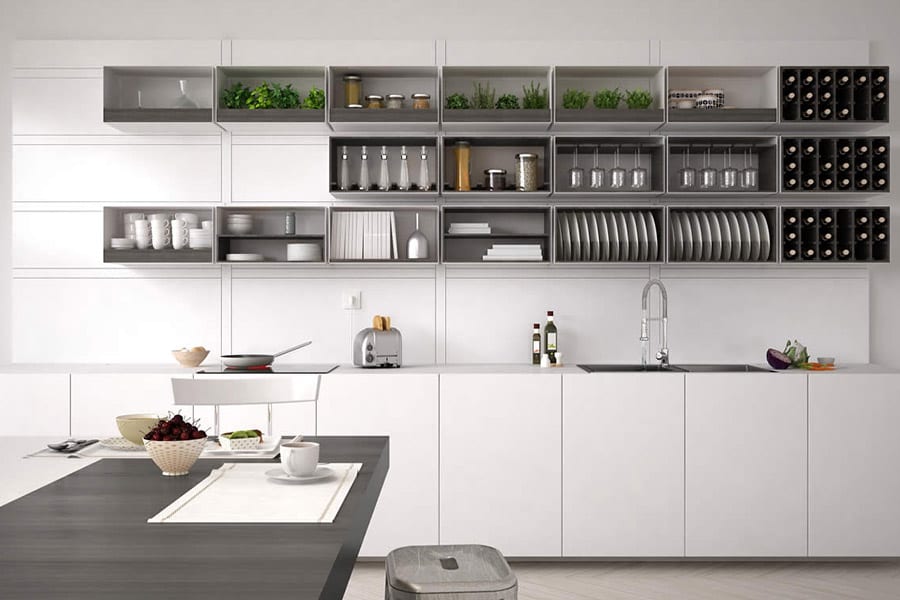 Open Kitchen No Doors