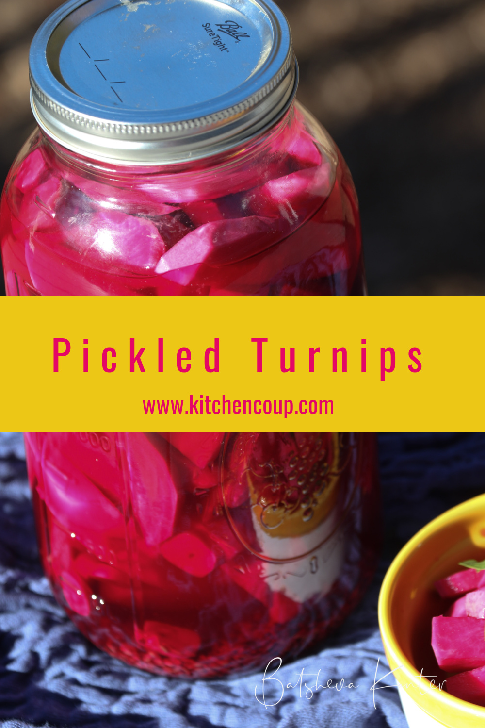 Pickled Turnips Kitchen Coup
