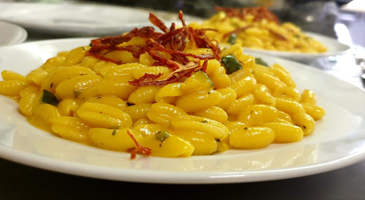 Gnocchetti Sardi Allo Zafferano Melarossa