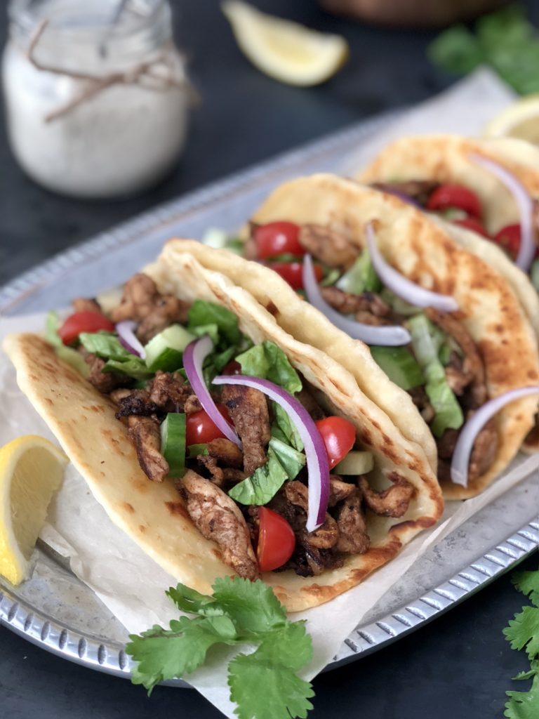 Chicken Shawarma with Garlic Sauce The Kitchen Fairy