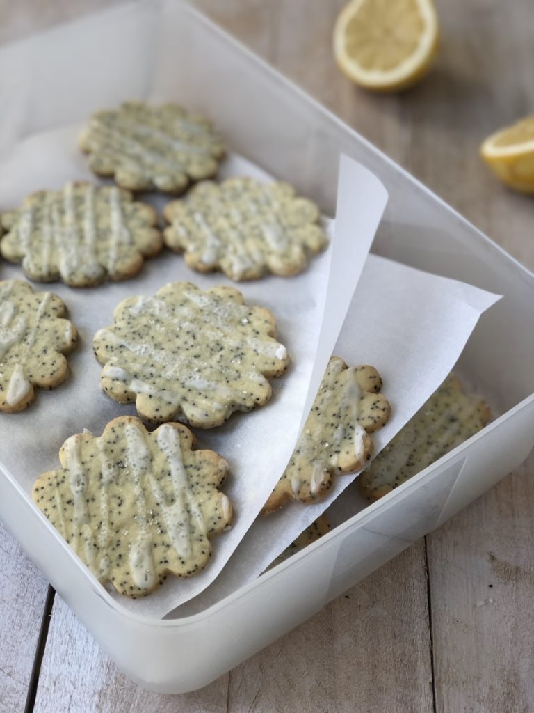 Lemon Poppy Seed Cookies The Kitchen Fairy