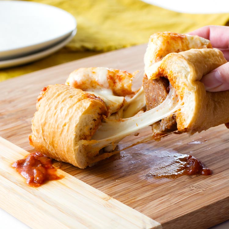 Italian Sausage Sandwich (cheese bombers!) Kitchen Gidget