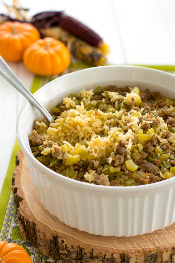 Rice Dressing (Dirty Rice) Kitchen Gidget