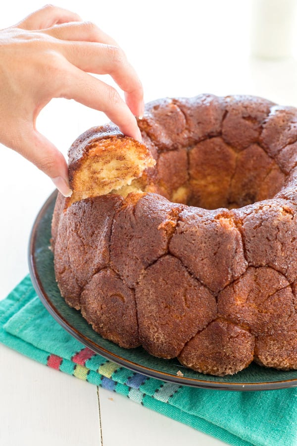 Monkey Bread from Scratch easy homemade recipe! Kitchen Gidget