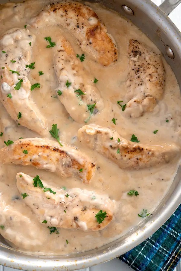 Chicken And Rice Casserole - Dinner At The Zoo Cream Of Mushroom Chicken (Easy Skillet Dinner!) - Kitchen Gidget