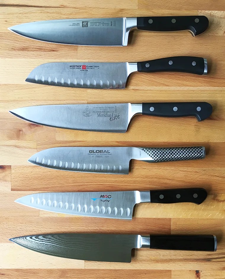 Best Chef Knives Six KitchenKnifeGuru