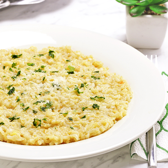 Brown Rice Risotto Kitchen Nostalgia