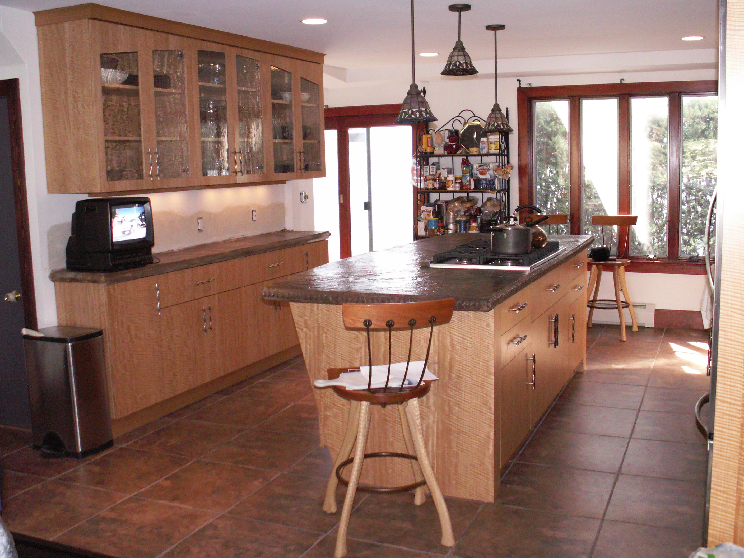 Exotic Wood Veneers Kitchen Design Center