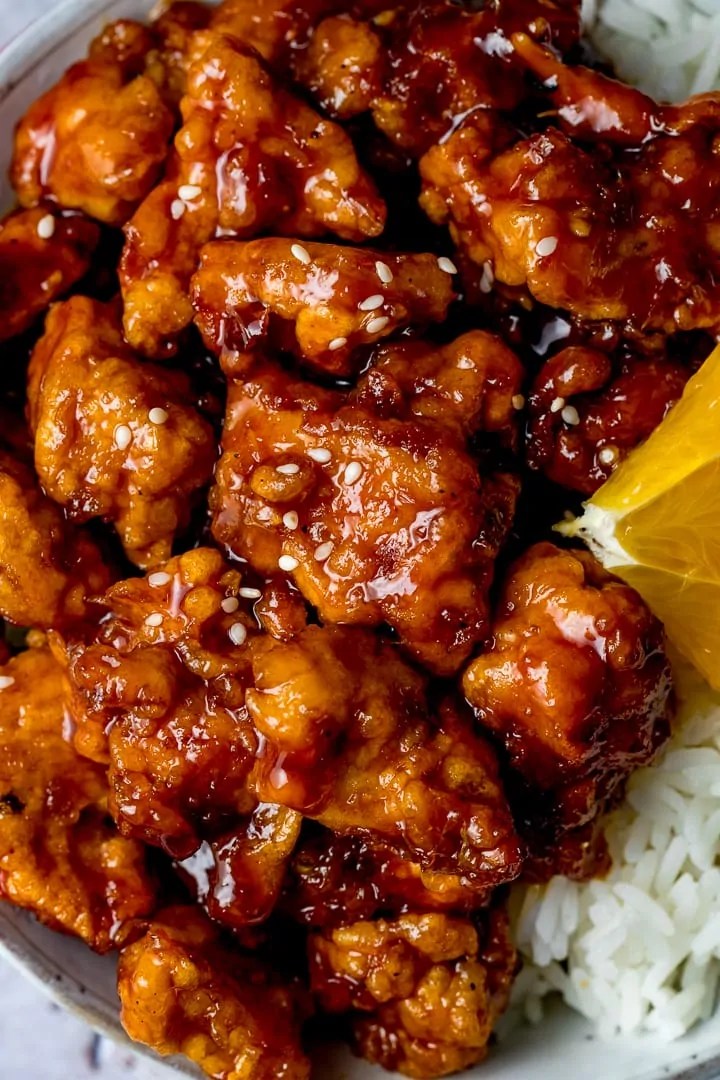 Orange Chicken Recipe Ready in 20 Minutes! Nicky's Kitchen Sanctuary