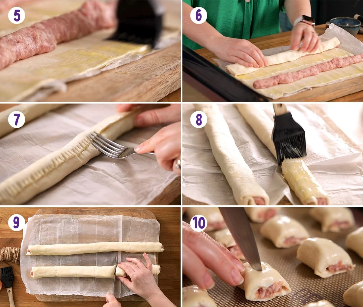 Easy Sausage Rolls Recipe Nicky's Kitchen Sanctuary
