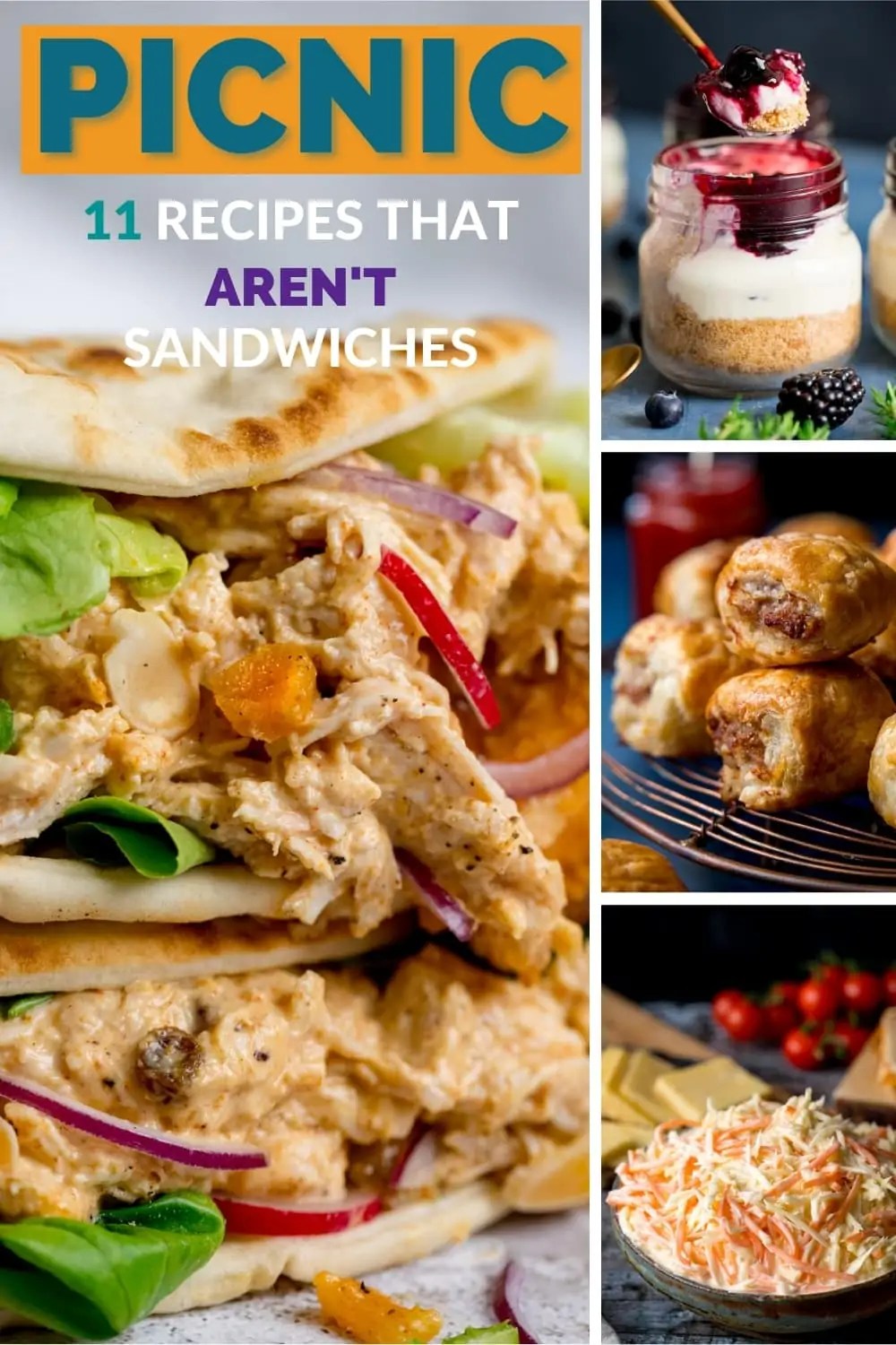11 Picnic Food Ideas That Aren't Sandwiches! Nicky's Kitchen Sanctuary