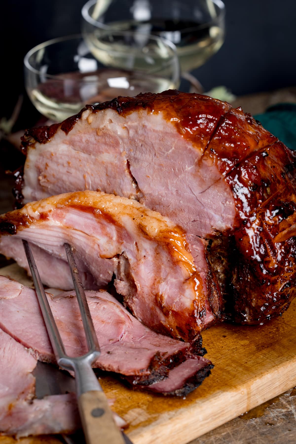 Slow cooker gammon Nicky's Kitchen Sanctuary Karinokada