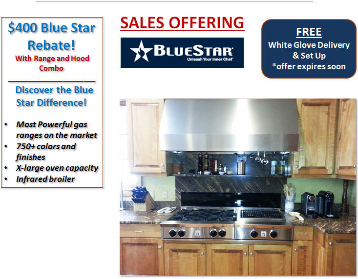 Blue Star Appliances Ranges & More for Sale in Framingham, MA