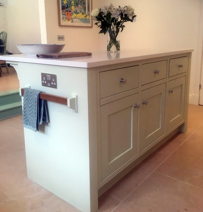Stunning hand painted kitchen in Edinburgh Ian Merriman
