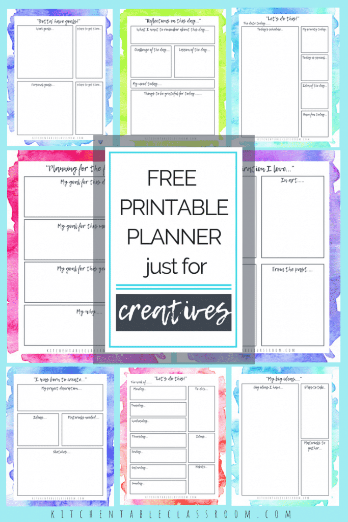 Printable planner templates 2022 2023