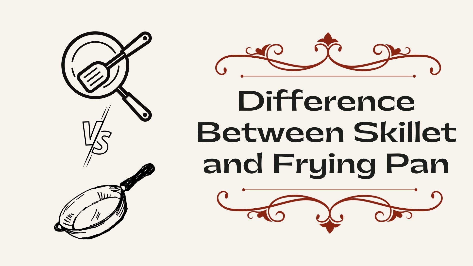 Difference Between Skillet and Frying Pan KitchenThinker