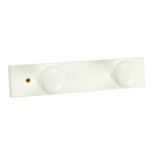 Wooden coat rack 2 "onion" knobs