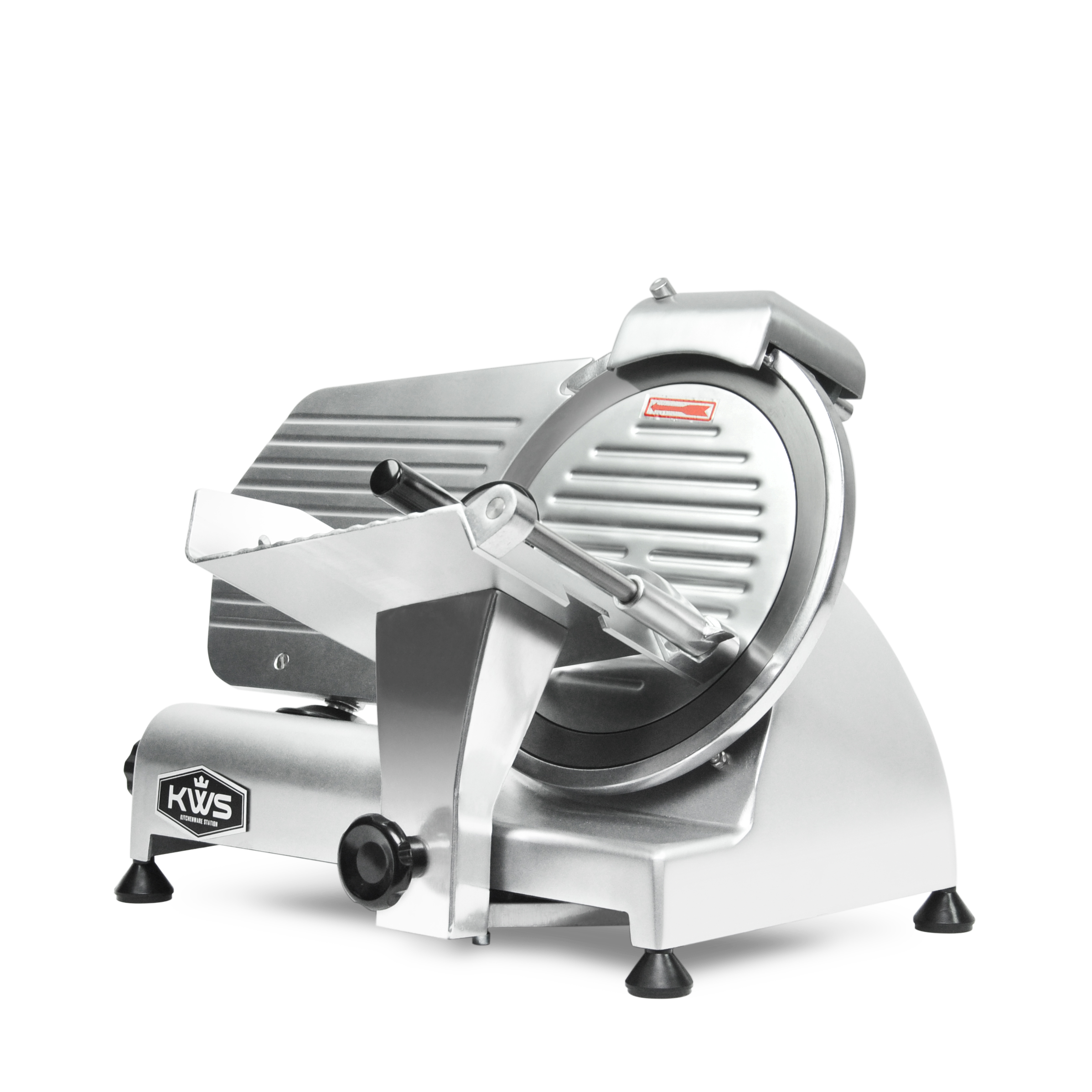 MS10NS 10" Electric Meat Slicer with Stainless Steel Blade KWS®